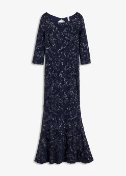 Clearance Paillettenkleid mit Rückenausschnitt Damen Kurzgrößen|Kurzgrößen