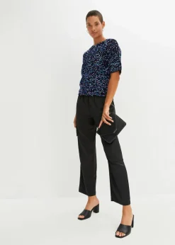 Damen bonprix Shirts & Tops|Pailletten-Shirt