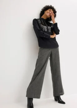 Best Paillettentunika Damen Bekleidung·Jacken & Mäntel|Blusen & Tuniken