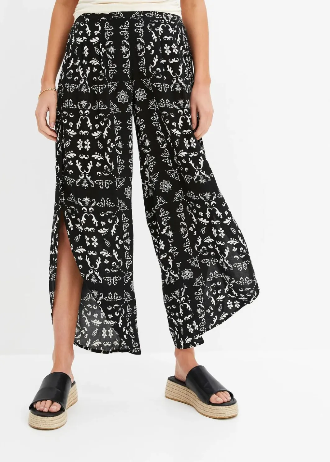 Damen bonprix Bekleidung·Kleider|Hosen|Palazzo-Hose