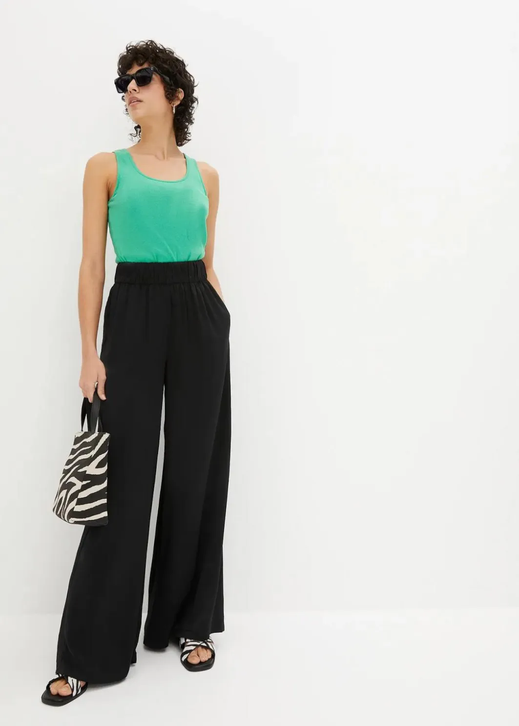 Discount Palazzo-Hose Damen Bekleidung·Kleider|Hosen
