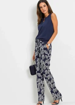 Damen bonprix Hosen|Nachhaltigere Materialien|Palazzo-Hose
