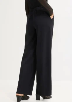 Damen bonprix Bekleidung·Kleider|Nachhaltigere Materialien|Palazzo-Hose