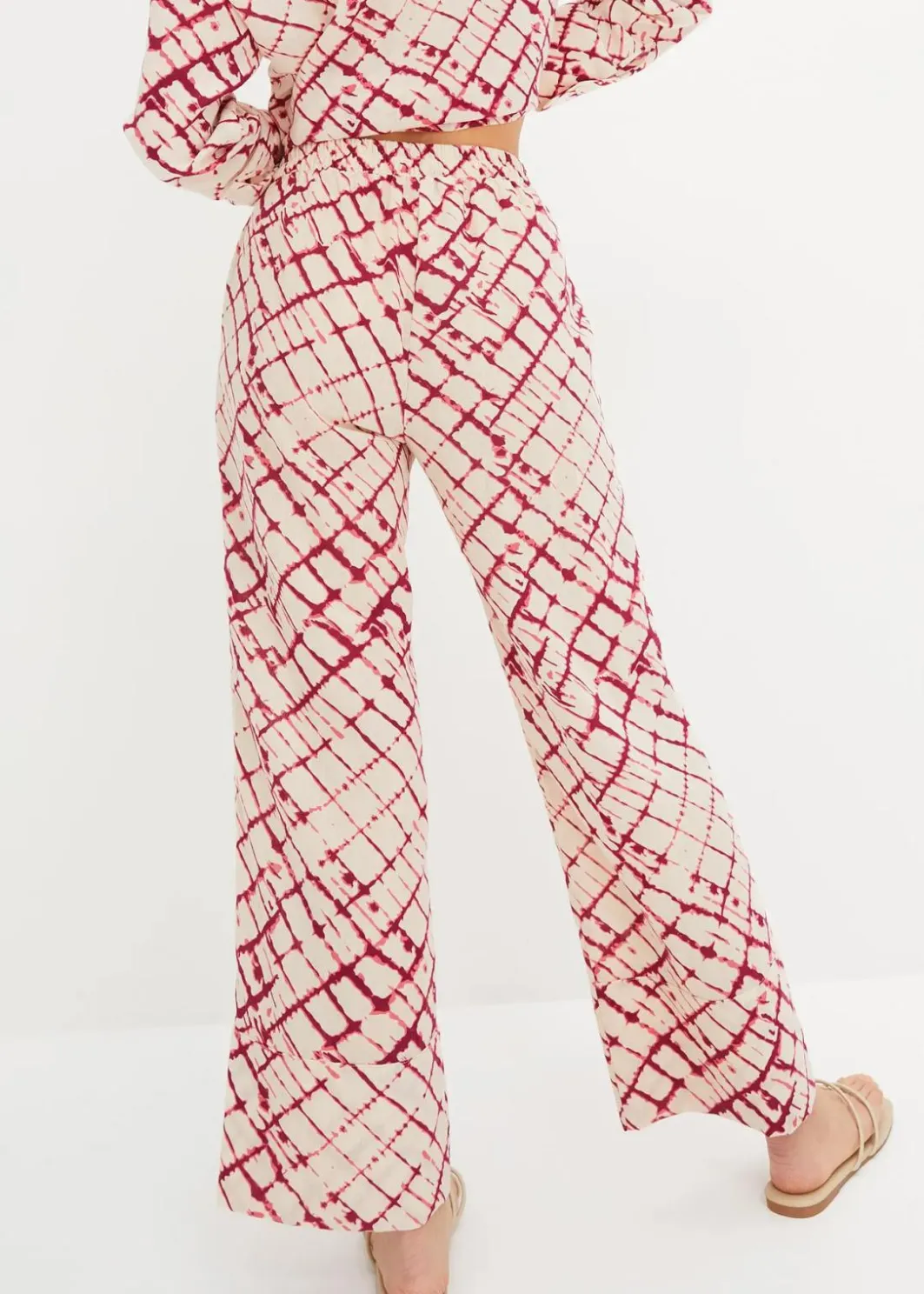 Damen bonprix Nachhaltigere Materialien|Hosen|Palazzo-Hose