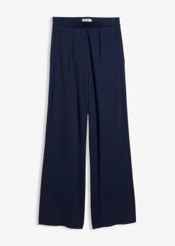 Damen bonprix Hosen|Bekleidung·Kleider|Palazzo-Hose aus bequemen Punto di Roma