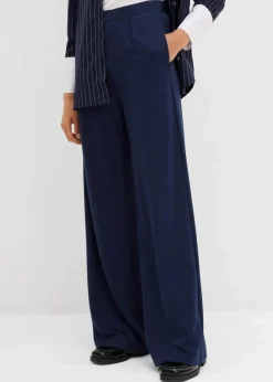 Damen bonprix Hosen|Bekleidung·Kleider|Palazzo-Hose aus bequemen Punto di Roma