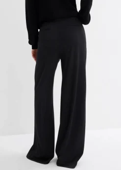 Hot Palazzo-Hose aus bequemen Punto di Roma Damen Bekleidung·Kleider|Hosen
