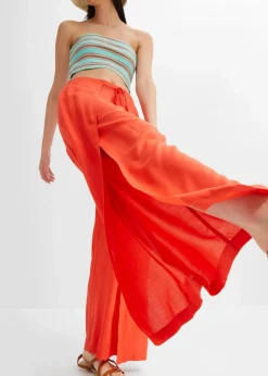 Hot Palazzo-Hose aus feiner Viskose Damen Nachhaltigere Materialien|Hosen