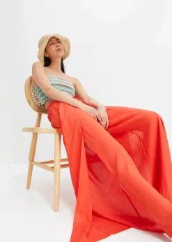 Hot Palazzo-Hose aus feiner Viskose Damen Nachhaltigere Materialien|Hosen