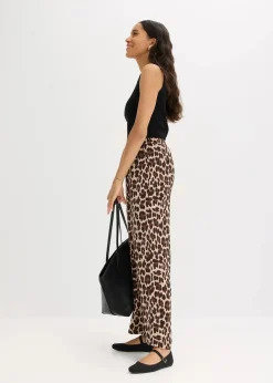 Clearance Palazzo-Hose aus fließendem Satin Damen Bekleidung·Kleider|Hosen