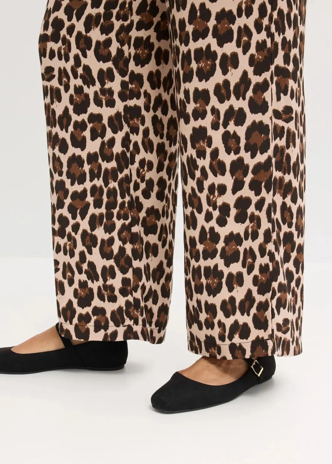 Clearance Palazzo-Hose aus fließendem Satin Damen Bekleidung·Kleider|Hosen