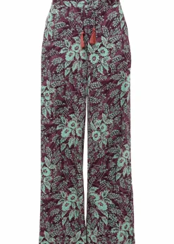 Damen bonprix Bekleidung·Kleider|Hosen|Palazzo-Hose aus fließender Viskose