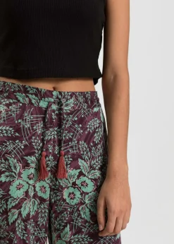 Damen bonprix Bekleidung·Kleider|Hosen|Palazzo-Hose aus fließender Viskose