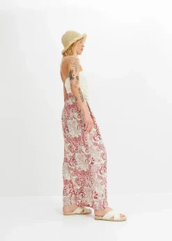 Damen bonprix Bekleidung·Kleider|Hosen|Palazzo-Hose aus fließender Viskose