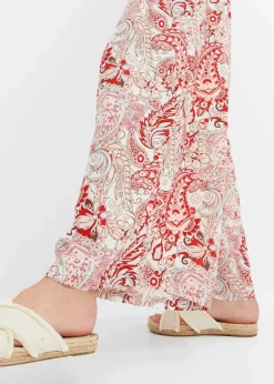 Damen bonprix Bekleidung·Kleider|Hosen|Palazzo-Hose aus fließender Viskose