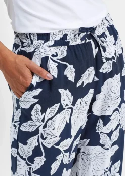 Clearance Palazzo-Hose aus fließender Viskose Damen Nachhaltigere Materialien|Hosen