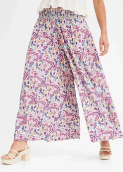 Discount Palazzo-Hose aus fließender Viskose Damen Bekleidung·Kleider|Nachhaltigere Materialien