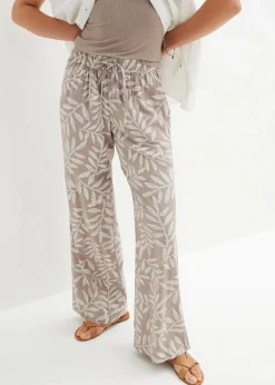 Damen bonprix Nachhaltigere Materialien|Hosen|Palazzo-Hose aus fließender Viskose