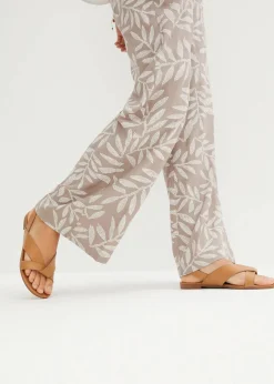 Damen bonprix Nachhaltigere Materialien|Hosen|Palazzo-Hose aus fließender Viskose