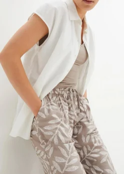 Damen bonprix Nachhaltigere Materialien|Hosen|Palazzo-Hose aus fließender Viskose