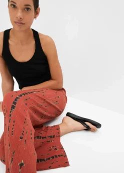 Damen bonprix Nachhaltigere Materialien|Hosen|Palazzo-Hose aus fließender Viskose