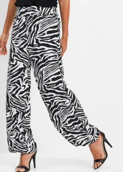 Damen bonprix Nachhaltigere Materialien|Hosen|Palazzo-Hose aus fließender Viskose
