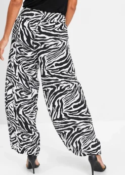 Damen bonprix Nachhaltigere Materialien|Hosen|Palazzo-Hose aus fließender Viskose