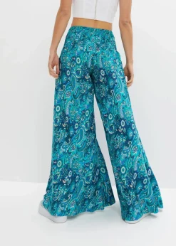 Best Palazzo-Hose aus fließender Viskose Damen Kurzgrößen|Bekleidung·Kleider