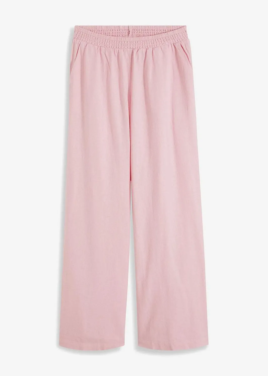 Damen bonprix Hosen|Bekleidung·Kleider|Palazzo-Hose aus Leinen