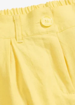 New Palazzo-Hose aus Leinen-Mix Damen Bekleidung·Kleider|Hosen