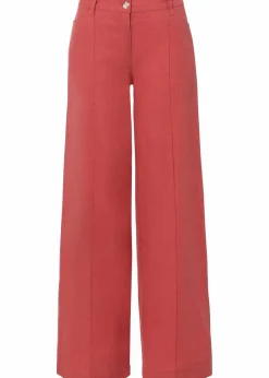Palazzo-Hose aus luftigem Leinen-Mix Damen Kurzgrößen|Hosen
