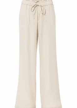 Palazzo-Hose aus luftigem Leinen-Mix Damen Kurzgrößen|Hosen