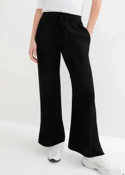 Damen bonprix Bekleidung·Kleider|Hosen|Palazzo-Hose aus reiner Viskose