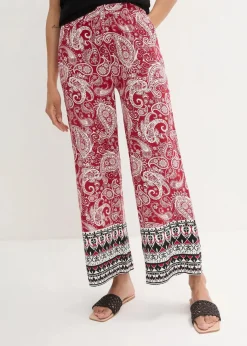 Clearance Palazzo-Hose aus softem Viskose-Mix Damen Nachhaltigere Materialien|Hosen