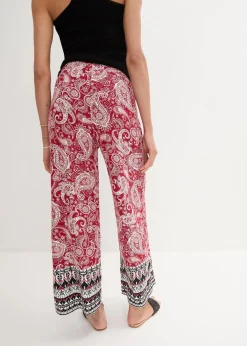 Clearance Palazzo-Hose aus softem Viskose-Mix Damen Nachhaltigere Materialien|Hosen