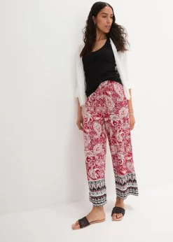 Clearance Palazzo-Hose aus softem Viskose-Mix Damen Nachhaltigere Materialien|Hosen
