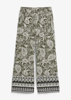 Clearance Palazzo-Hose aus softem Viskose-Mix Damen Bekleidung·Kleider|Hosen