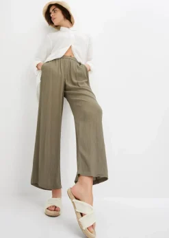 Hot Palazzo-Hose aus softer Viskose Damen Bekleidung·Kleider|Hosen