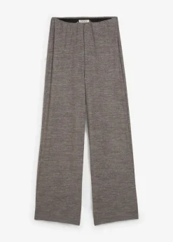 Hot Palazzo-Hose in Strickoptik Damen Hosen|Zweiteiler & Sets