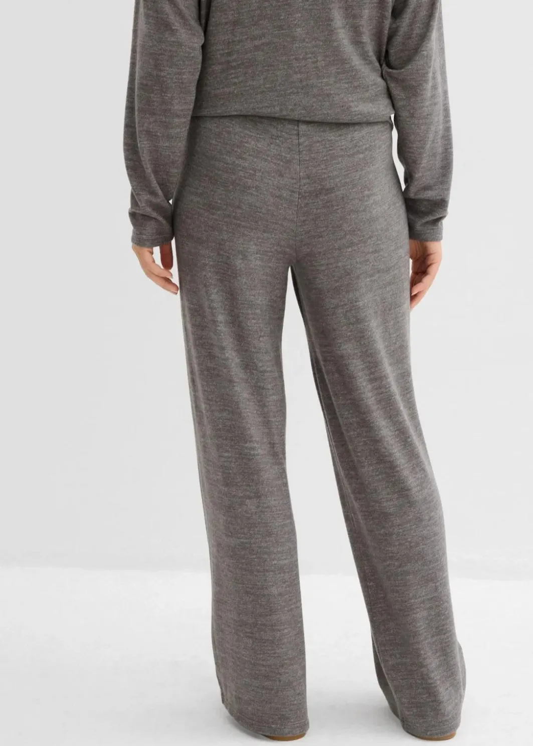 Hot Palazzo-Hose in Strickoptik Damen Hosen|Zweiteiler & Sets