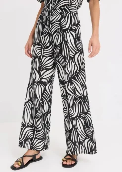 New Palazzo-Hose mit Bequembund Damen Bekleidung·Kleider|Hosen