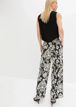 New Palazzo-Hose mit Bequembund Damen Bekleidung·Kleider|Hosen