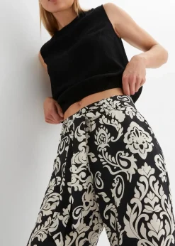 New Palazzo-Hose mit Bequembund Damen Bekleidung·Kleider|Hosen
