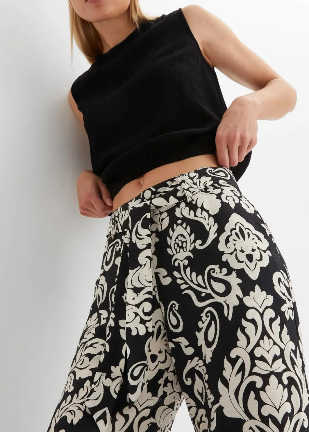 New Palazzo-Hose mit Bequembund Damen Bekleidung·Kleider|Hosen