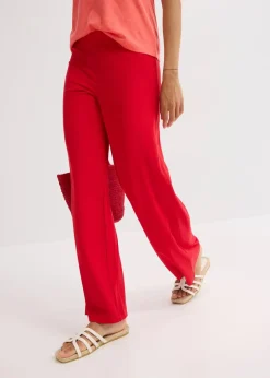Discount Palazzo-Hose mit Bequembund Damen Hosen|Bekleidung·Kleider