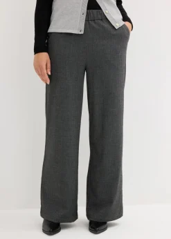Damen bonprix Bekleidung·Kleider|Hosen|Palazzo-Hose mit Bequembund