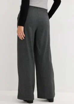 Damen bonprix Bekleidung·Kleider|Hosen|Palazzo-Hose mit Bequembund
