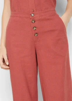 Best Palazzo-Hose mit Leinen Damen Hosen|Bekleidung·Kleider