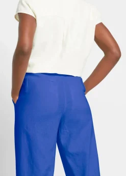 Hot Palazzo-Hose mit Leinen, sehr weit geschnitten Damen Hosen|Bekleidung·Kleider