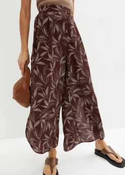 Discount Palazzo-Hose mit Schlitz Damen Hosen|Bekleidung·Kleider